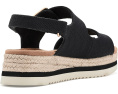 Детские сандалии TOMS Giana на платформе с клиновидным каблуком