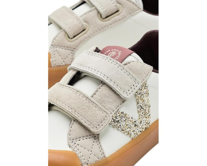Кроссовки victoria Kids Oliver Barefoot Glitter с блестками