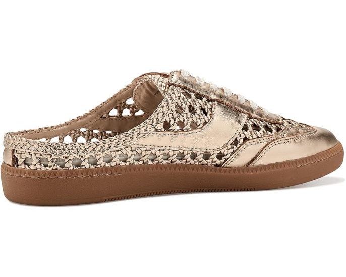 Слипоны Dolce Vita Notice Slide Woven с плетеным верхом из кожи