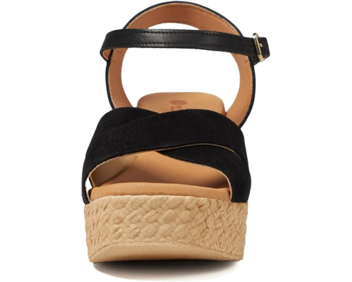 Босоножки Eric Michael Bonita на платформе с декоративной строчкой