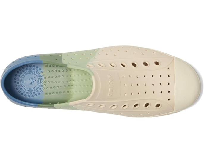 Кроссовки Native Shoes Jefferson Bloom Marble с перфорацией