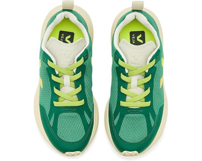 Детские кроссовки VEJA Kids Small Canary из переработанного полиэстера