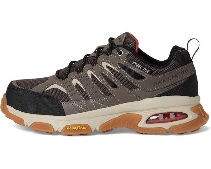 Skech-Air Envoy ST Arcket ботинки защитные Skechers серо-черные