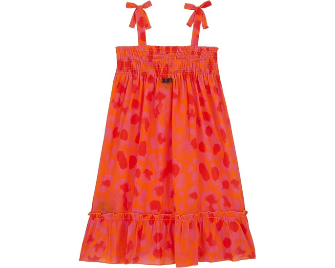 Платье Vilebrequin Kids New Leopard Gloss с леопардовым принтом