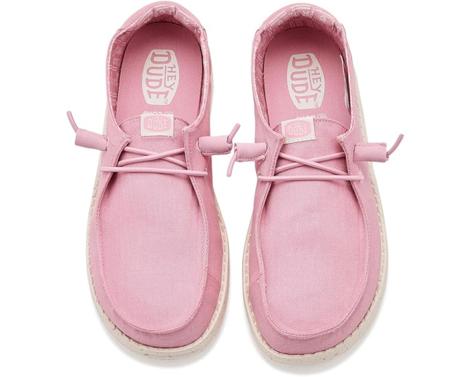 Туфли Wendy Y Stretch Canvas Cameo Pink с эластичным верхом для детей
