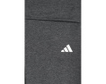 Детские брюки клеш Adidas Black Grey Melange с отворотом