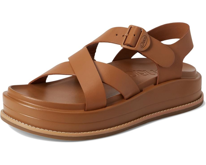 Сандалии Chaco Townes Midform на платформе с поддержкой свода стопы