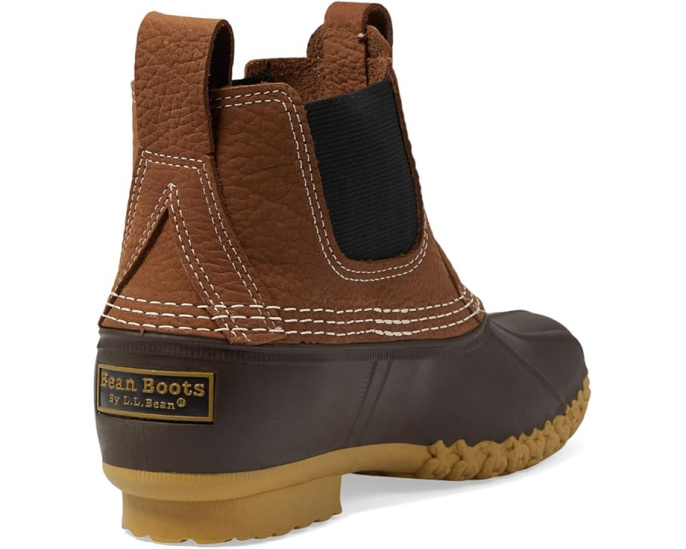 Ботинки L.L.Bean Bean Boots 6.5 Chelsea из мягкой кожи