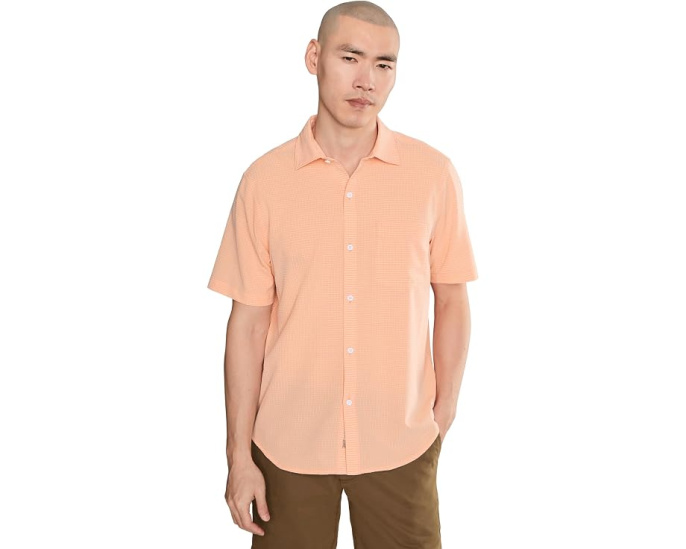 Рубашка Tommy Bahama Bahama Coast Sintra Stripe с полоской и карманом