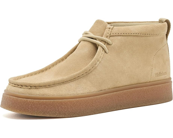 Ботинки Clarks Boxbee Hi из замши на шнуровке