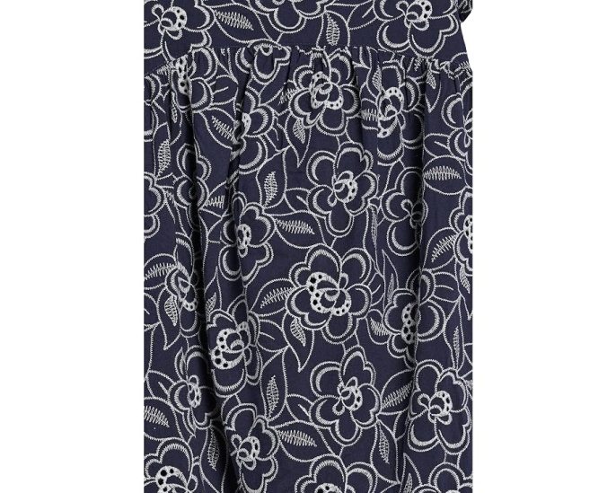 Платье Janie and Jack Bold Eyelet Swing с вышивкой Navy Blue для девочек