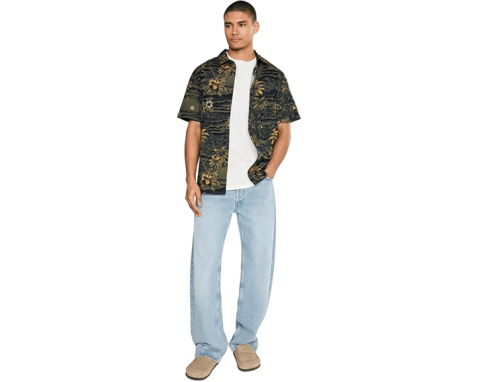 Quiksilver Рубашка Sundown Classic Woven с принтом из хлопкового поплина