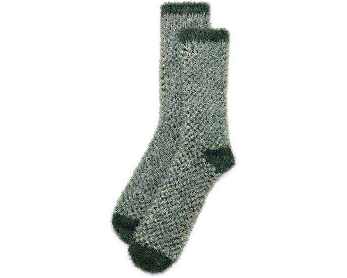 Носки UGG Brevin 3/4 Crew с клетчатым принтом