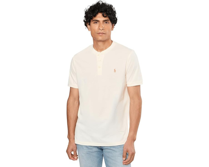 Футболка поло Featherweight Mesh Polo Ralph Lauren