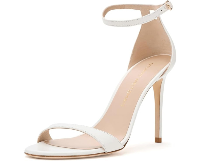 Босоножки Nudist II Sandal 100 на высокой шпильке от Stuart Weitzman