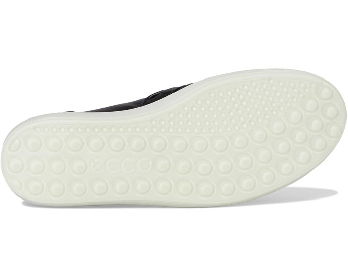 Кроссовки ECCO Soft 7 Woven Slip-On 3.0 с эластичными вставками и кожаным верхом