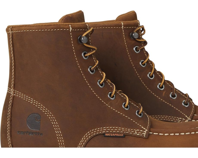 Ботинки Carhartt Wedge 6 дюймов водонепроницаемые со стальным мысом