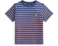 Футболка Polo Ralph Lauren из полосатого хлопкового джерси для малышей и детей