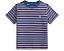 Футболка Polo Ralph Lauren из полосатого хлопкового джерси для малышей и детей