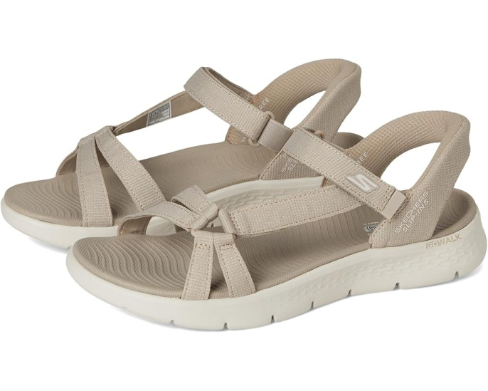 Сандалии Skechers GO WALK Flex Illuminate с технологией Hands Free Slip-Ins