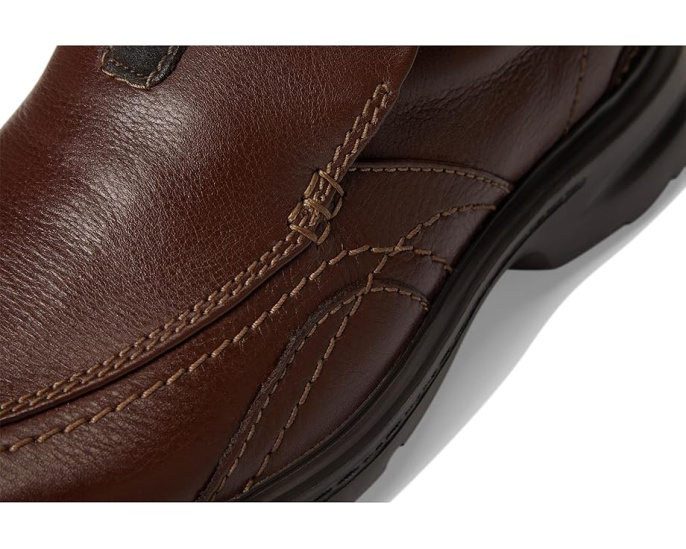 Clarks Лоферы Gessler Step на небольшом каблуке из кожи