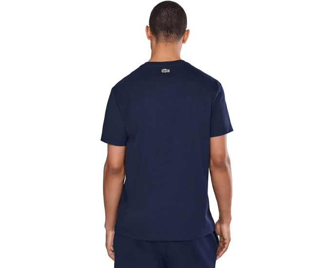 Футболка Lacoste с принтом из хлопкового джерси