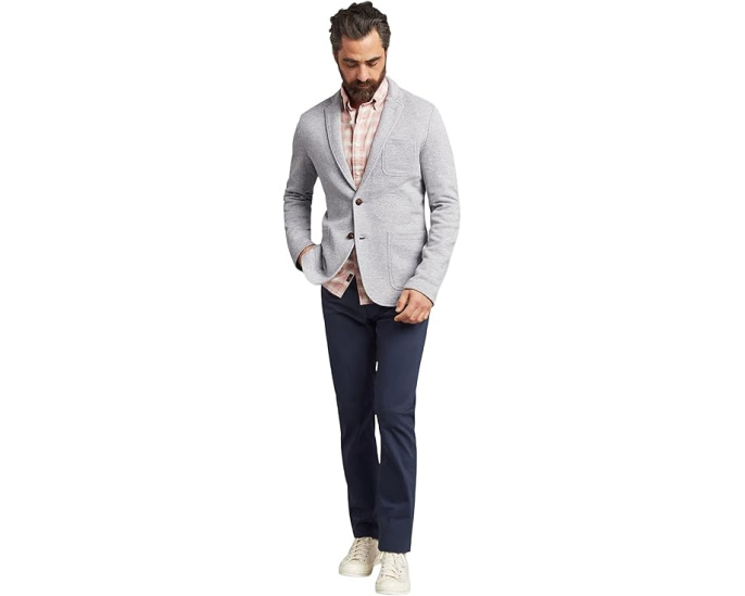 Вязаный пиджак Faherty Inlet Knit Blazer с органическим хлопком