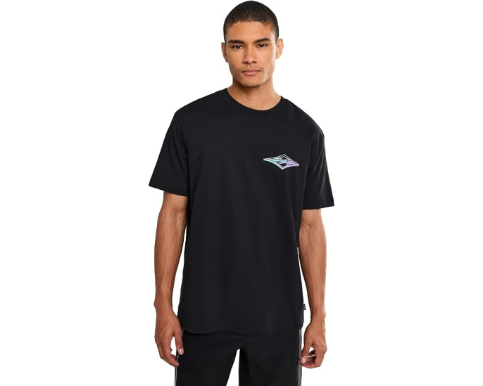 Биллабонг футболка Crayon Wave Premium Short Sleeve хлопковая