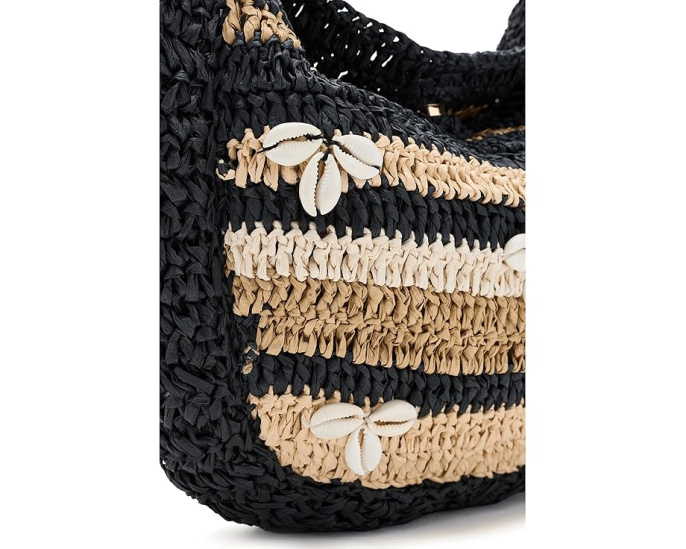 Free People клатч Belize Shell с ракушками