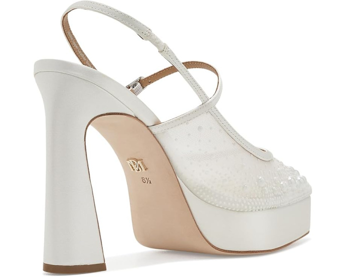 Badgley Mischka Rhylee туфли на платформе с бантом