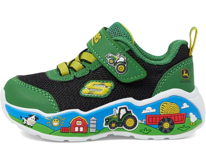 Детские кроссовки Skechers Play Scene для малышей со светящейся подошвой