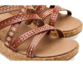Сандалии SKECHERS Arch Fit Beverlee 2.0 Tigger Posse с искусственной кожей и пробковым клином