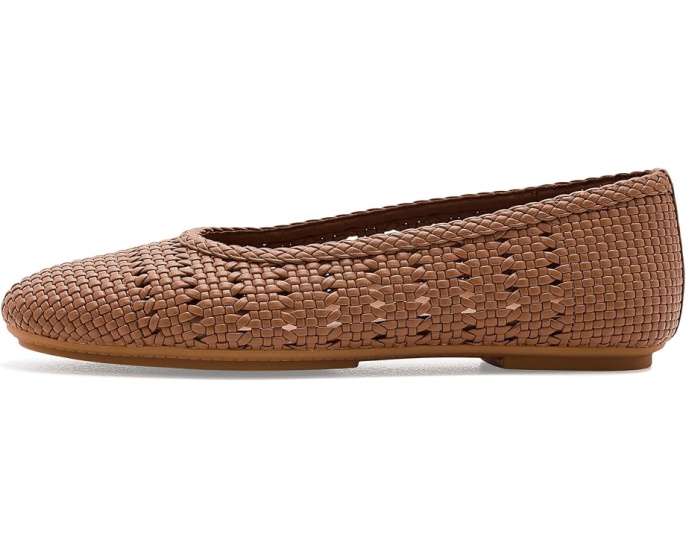Балетки FitFlop Delicato Woven плетеные черные