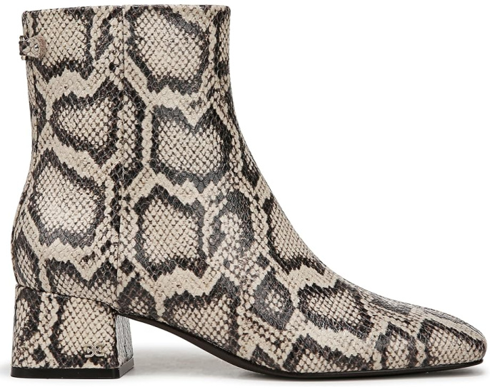 Ботильоны Paige 2 Sam Edelman с квадратным носком и массивным каблуком