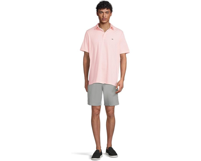 Шорты Vineyard Vines 9" On-the-go с эластичным поясом и четырьмя карманами