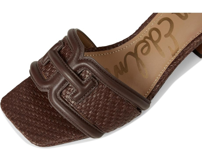 Сандалии Waylon с открытым квадратным носком и логотипом от Sam Edelman