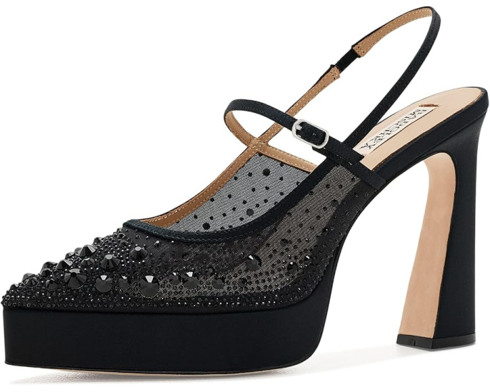 Badgley Mischka Rhylee туфли на платформе с бантом