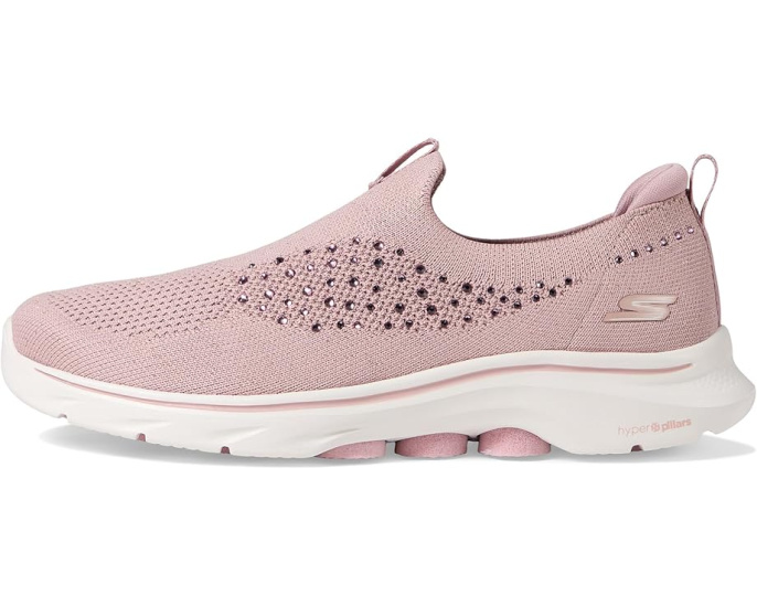 Кроссовки SKECHERS Performance Go Walk 7 Bling с пайетками и амортизацией Ultra Go