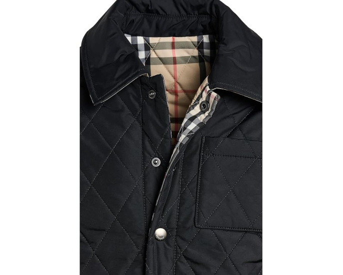 Куртка Theo от Burberry Kids с воротником для детей