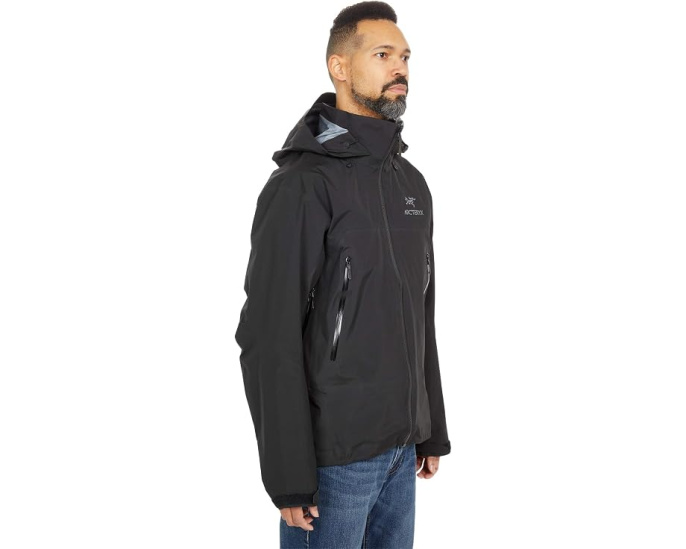 Куртка Arc'teryx Beta AR непромокаемая для мужчин черная