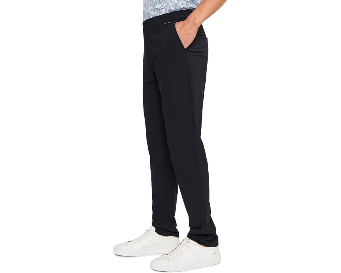 Брюки Hero Hour Golf от TravisMathew прямого кроя черные