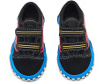Детские кеды Vans Kids Old Skool V Car на липучке с усиленным мыском