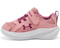 Кроссовки Charged Assert 11 Alternate Closure Under Armour для малышей Posh Pink