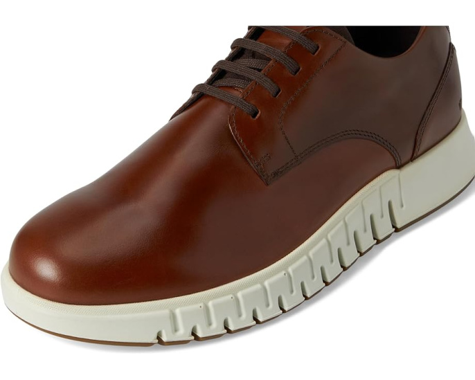 Кроссовки ECCO Gruuv Studio Plain Toe с кожаным верхом и съемными стельками