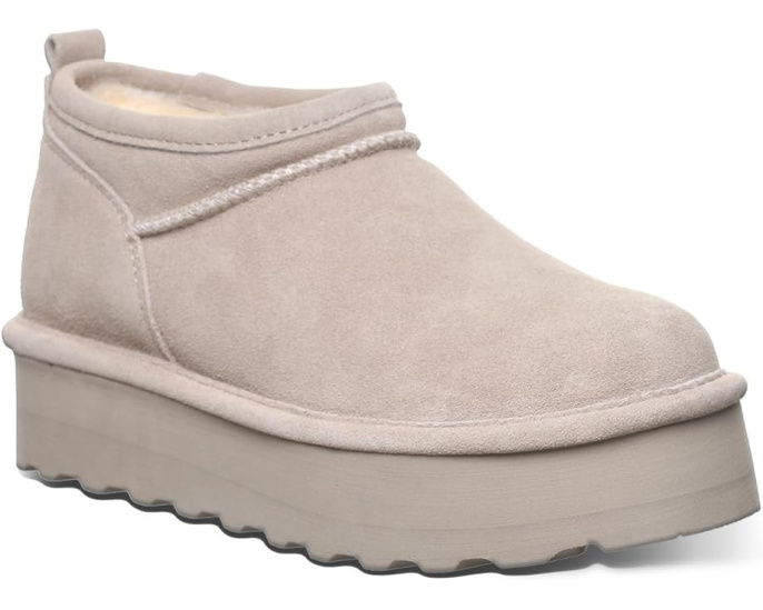 Сапоги Retro Super Shorty Bearpaw на платформе с овечьей шерстью