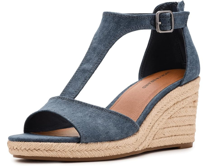 Босоножки Lucky Brand Cyleste на платформе с Т-образным ремешком