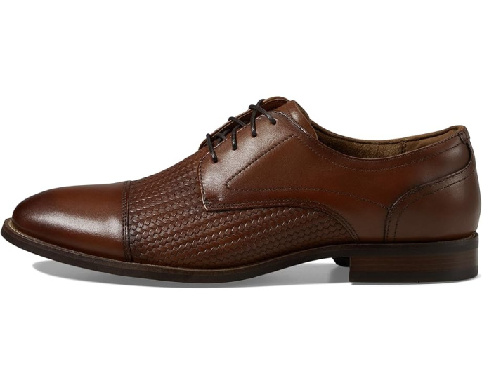 Оксфорды Florsheim Rucci Weave Cap Toe с плетеным принтом
