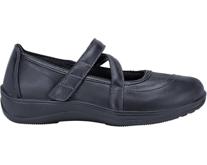 Балетки Orthofeet Celina с широким носком и кожей