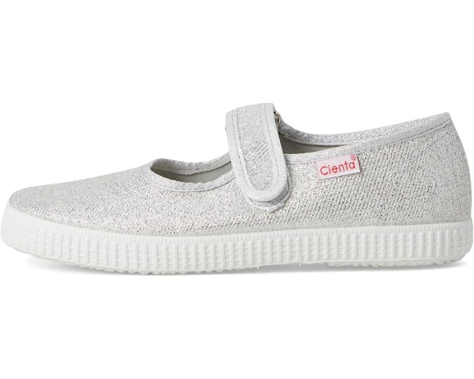 Детские туфельки Cienta Kids 56013 в стиле Мэри Джейн с блестками