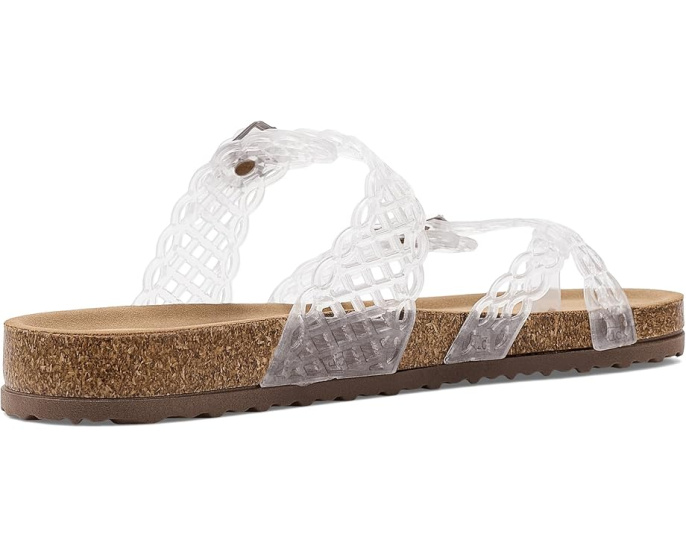 Сандалии Beach с блестящими ремешками от Steve Madden